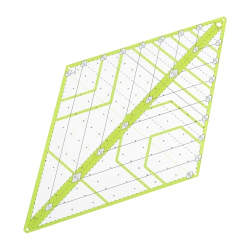 Règle de matelassage en acrylique robuste pour coupe de précision - 2