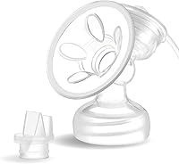 Vista 1 de Maymom Piezas de extractor de leche compatibles con el extractor de leche Philips Avent Comfort SCF332/334, de un lado; incluye brida, válvula