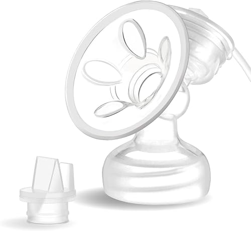 Maymom Piezas de extractor de leche compatibles con el extractor de leche Philips Avent Comfort SCF332/334, de un lado; incluye brida, válvula,