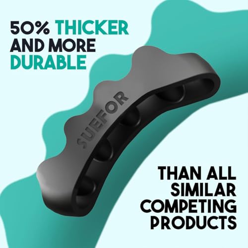 Image of Bunion Corrector Silicone Toe Separators For Fast Pain Relief - Orthopedic Bunion Spacers Spreader Free Size (Black AFT)