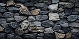 iTapnoom Underwater Stone Aquarium Background, Rock Wall Nature Landscape Fish Tank Backdrop Decor, Polyester Fabric with 6 EVA Double-Sided Tapes 36x18 inches/90x45cm