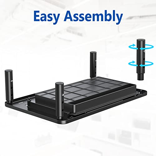 Zimilar 2 Pack Monitor Stand Riser With Drawer - 3 Height Adjustable Monitor Stand With Unique Star Mesh, Metal Monitor Riser For Computer Laptop Notebook Printer #TOP6