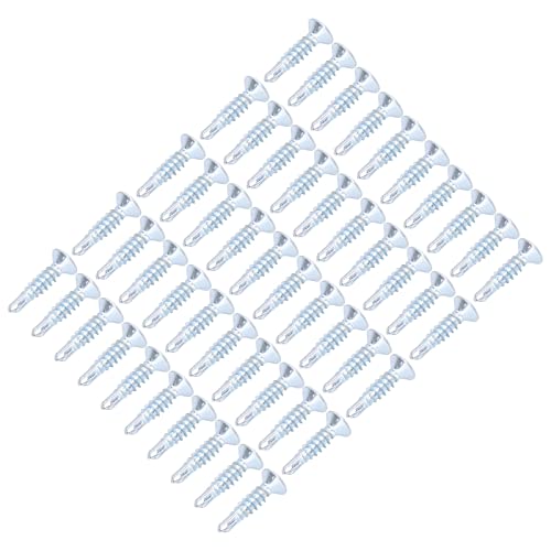 Tornillos autoperforantes galvanizados kit 50 piezas