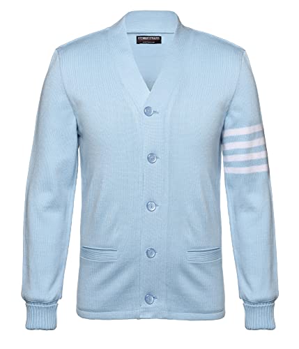 Image of Stewart & Strauss Cardigan Varsity Letter Sweater