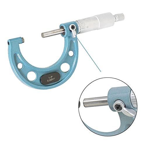 6 Pcs 0-6" Outside Micrometer 0.0001" Carbide Standards Micrometers For Precision Measurement Work #TOP2