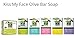 Kiss My Face Pure Olive Oil Soap with Aloe Vera, Moisturizing Bar Soap, 8 oz Bars, Olive & Aloe, 64 Ounce (Pack of 8)
