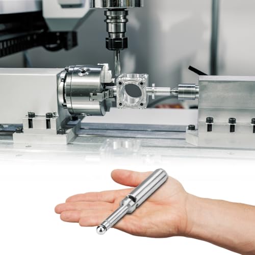 Elektronischer Kantentaster, CNC Kantenfinder Fräsmaschinen Präzision Kantensucher mit LED Piepton Elektronische Edge Finder Kantensuchwerkzeug Ringschneider Drehmaschine Optischer Antimagnetischer