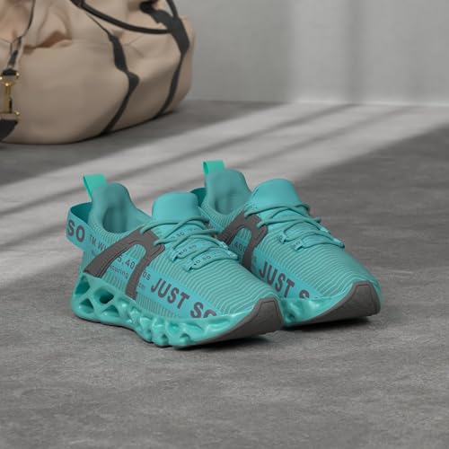 Mens Running Shoes Walking Non Slip Blade Type Sneakers2