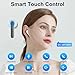 Samsung Wireless Headphones,Bluetooth 5.3 Earbuds for Galaxy A17 A16 5G/A56/A36/S25 FE/S25 Edge Ultra/S24/S23/S22/S21/S20, 60H in Ear Buds Noise Cancelling IPX7 Waterproof LED Earphones for iPhone 17
