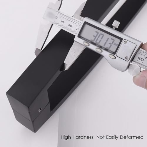 Poignée de porte à pousser chromée pour rénover votre écran de douche - 7