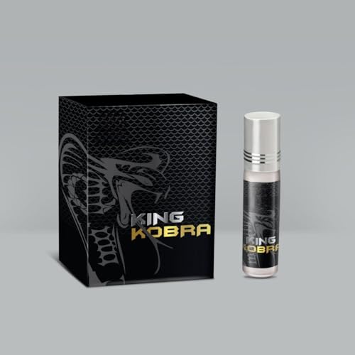 King Kobra Attar Perfume For Men Women I Non Alcoholic Roll On Attar I Usable For Gift I Pocket Scent I Long Lasting