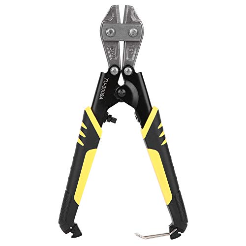 Bolts Cutter Heavyduty Ergonomic Hand Tool Nonslip Handle Mini Chrome Steel 8inch