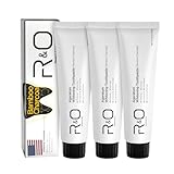 R&O Ageratum Whitening Toothpaste with Bamboo Charcoal, 3.53 oz - Removes Stubborn Stains, Great for Teeth Whitening, Reduces Plaque, Promotes Oral Health with Long - Lasting Fresh Breath (3 Tubes)
