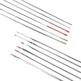 LEONARK Fencing Sword Spare Blade - Stainless Steel Alternative Blade for Epee Foil and Saber - #0#5 Replacement Fencing Blade for Adult and Child - 2 Pack with Blade Bag (Silver, #5 Foil)