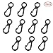 Pjeghbvop 10pcs/set Clip Hooks Outdoor Camping Light Accessories Camping Fixed Canopy Tools Hiking Tent Hooks Tarp Black