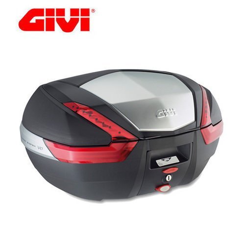 Baule posteriore v47n nero con inserto in