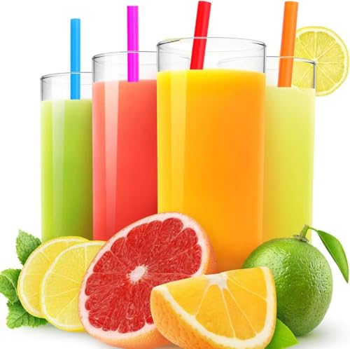 100 pitillos plásticos flexibles de colores surtidos miniatura 7