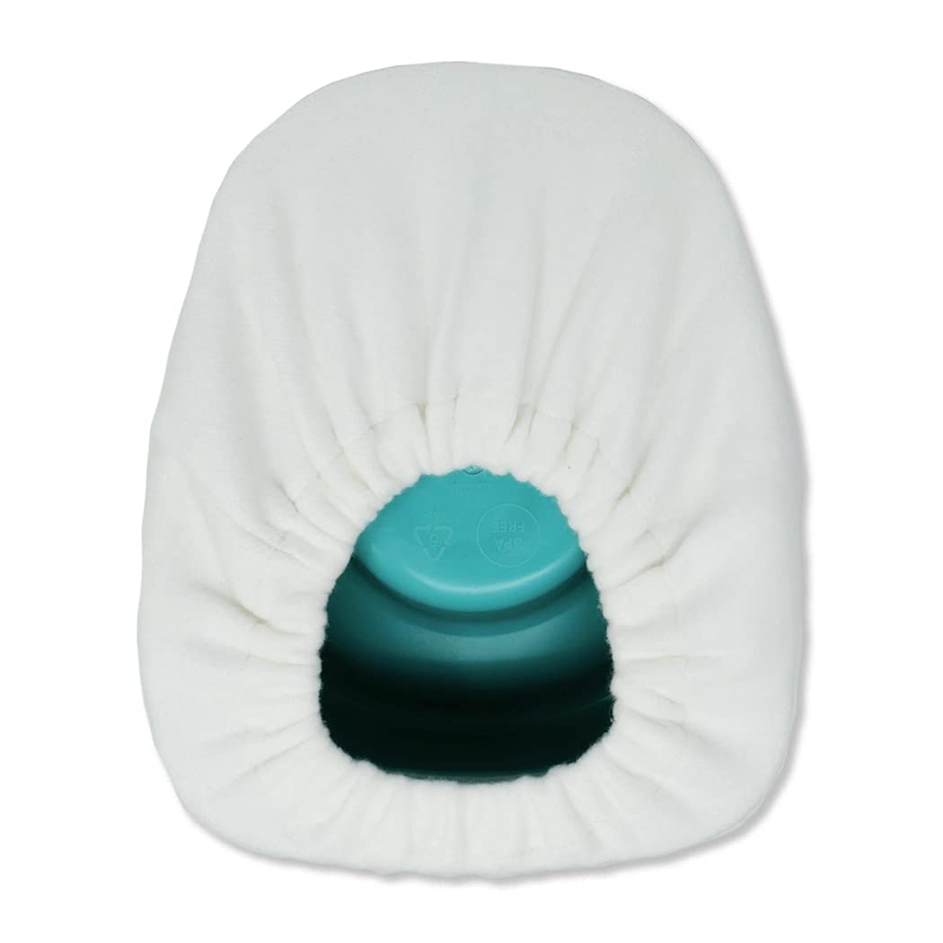 Potty Cozy for Mini Potty, 100% Undyed Cotton Fleece Potty Seat Cover, Soft Warm Baby Potty Cushion, Oeko TEX 100 Certified, Removable Machine Washable Potty Training Accessory