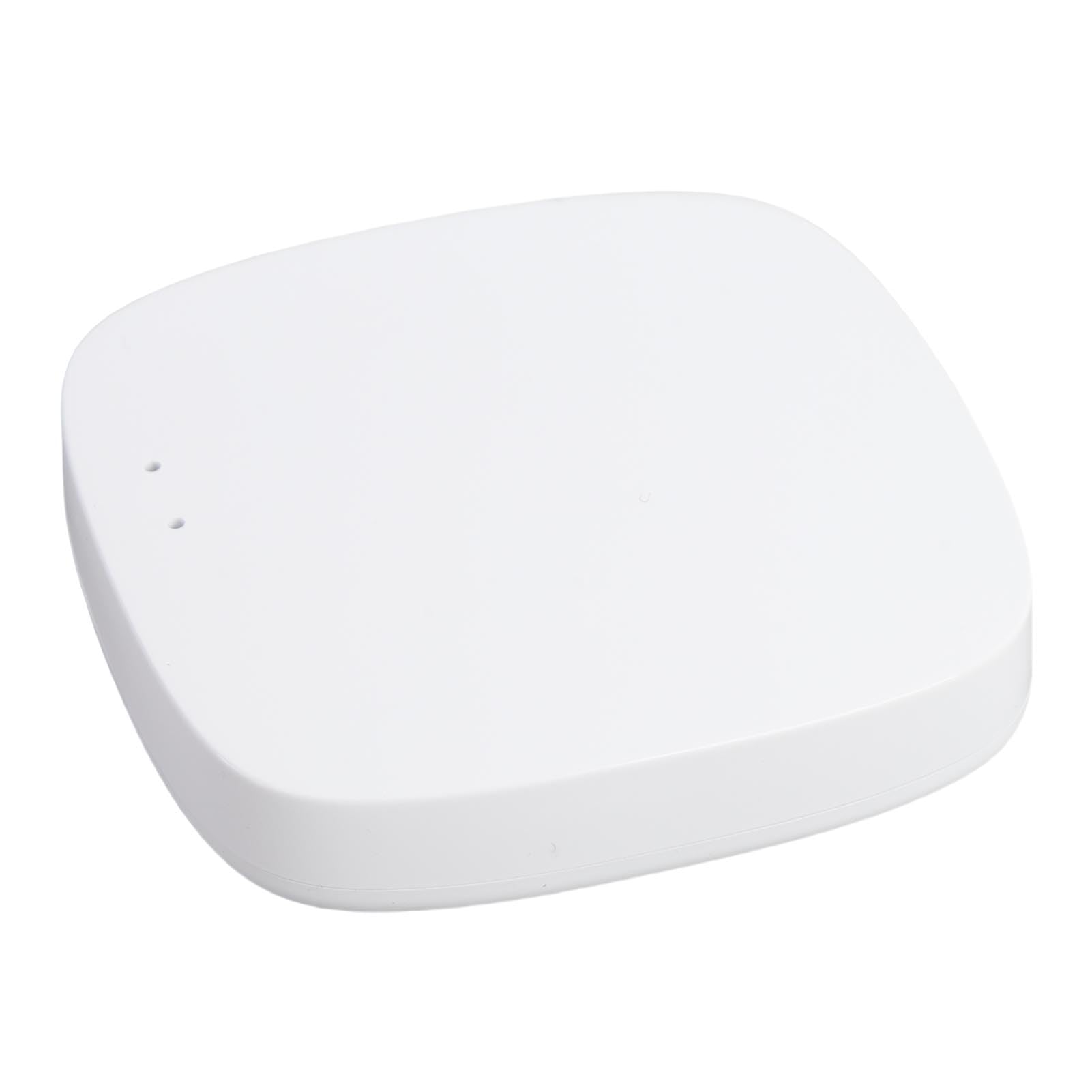 Passerelle Domotique, Pont WiFi et Hub Intelligent Zigbee 2.0 avec Télécommande sans Fil pour Commande à Distance des Appareils Smart Home et Accessoires, Couleur Blanche