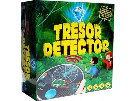 Jeu de société - trésor Detector - Nouvelle Version française - Set Jeu Enfant + 1 Carte Tigre