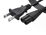 2 Prong Power Cord for Sony PS5 PS4 PS3 Slim Playstation, Microsoft Xbox One X S AC Wall Cable -...