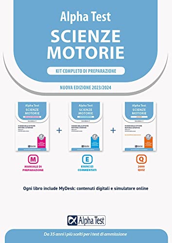  Alpha Test Scienze Motorie. Kit completo di preparazione