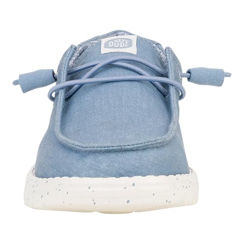 Image of HEYDUDE Women's Wendy Stretch Canvas Slip On Shoes | Easy On Loafer