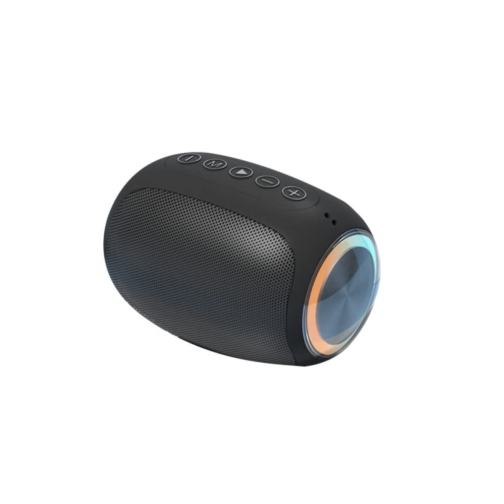 EVA Sing Wireless Portable Speaker, Bluetooth Speaker 5.0 with 5W Loud Stereo Sound, Dynamic Rhythm Lights, for Home, Party, Gift, Christmas.