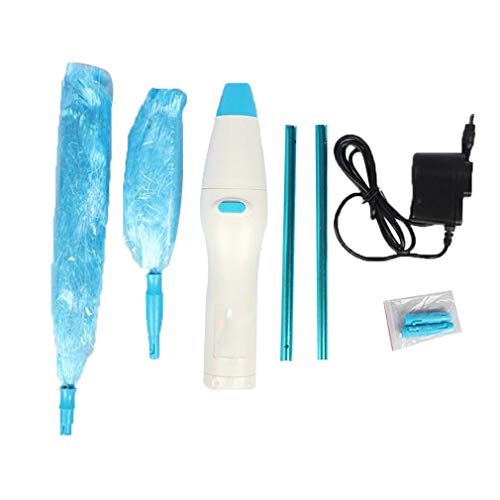 Preisvergleich Produktbild Guozh Einstellbare Elektrische Staubtuch Schmutz Staubbürste Staubsauger Jalousien Möbel Fenster Bücherregal Reinigungswerkzeug Bürste