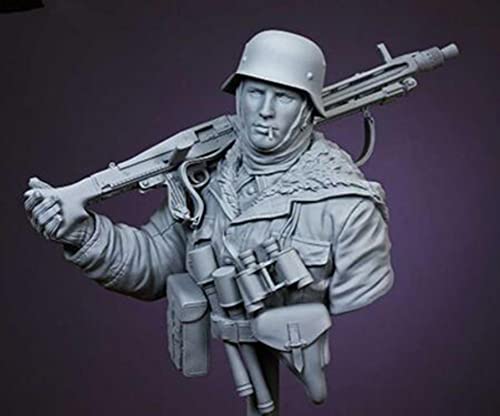 Figura de Resina Kit Modelo Guerrero Antiguo 1:10 miniatura 1