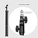 Yongnuo Photography Light Stand Tripod 6.3 feet 190cm 75 inch with 1/4” Thread for LED Video Light, Reflectors, Soft Boxes, Lights, Umbrellas, Backgrounds and Portrait