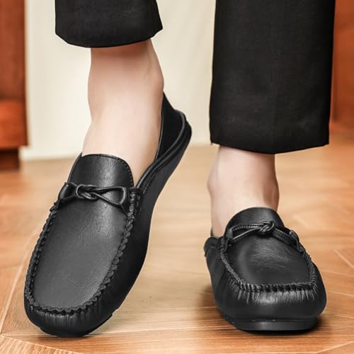 Men's Trendy Moccasins, Fashion - Forward Casual Footwear - Perfect for Urban Outings, Workdays & Leisure Time2