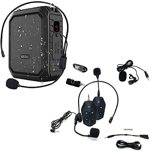 Responsebridge Wired Voice Amplifier Speaker With Wireless Lavalier Microphone #TOP8