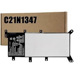Teclado Asus X555Q BLESYS C21N1347 Batería para ASUS X555 X555LJ X555L X555LA X555LD X555LN X555Q X554 X554L X554LA X555UA F555 F555L F555Y K555L K555 A555L F554L F555Q R511L A555L PC Portátil 7.6V 38Wh Li-Polymer