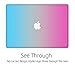 UESWILL Smooth Matte Hard Case Cover Compatible with (Mid 2012-Mid 2015) MacBook Pro 15 inch with Retina Display (No Touch Bar, No CD-ROM) (Model: A1398), Rainbow