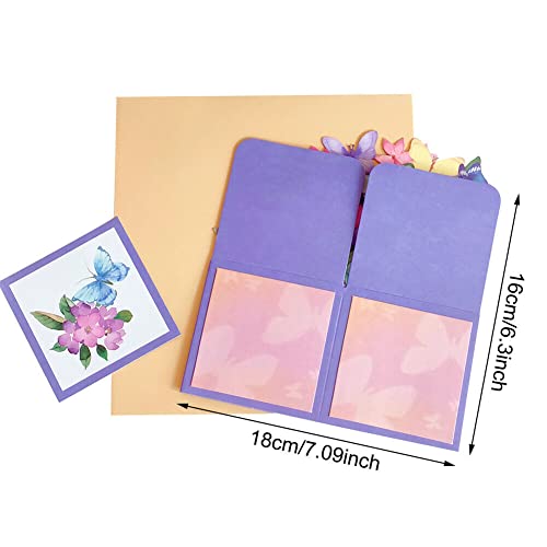 Showll Butterfly Pop Up Card,3D Greeting Cards,Butterfly Birthday Card For Women Wife Girl Daughter, Mothers Day Thinking Of You Anniversary #TOP1