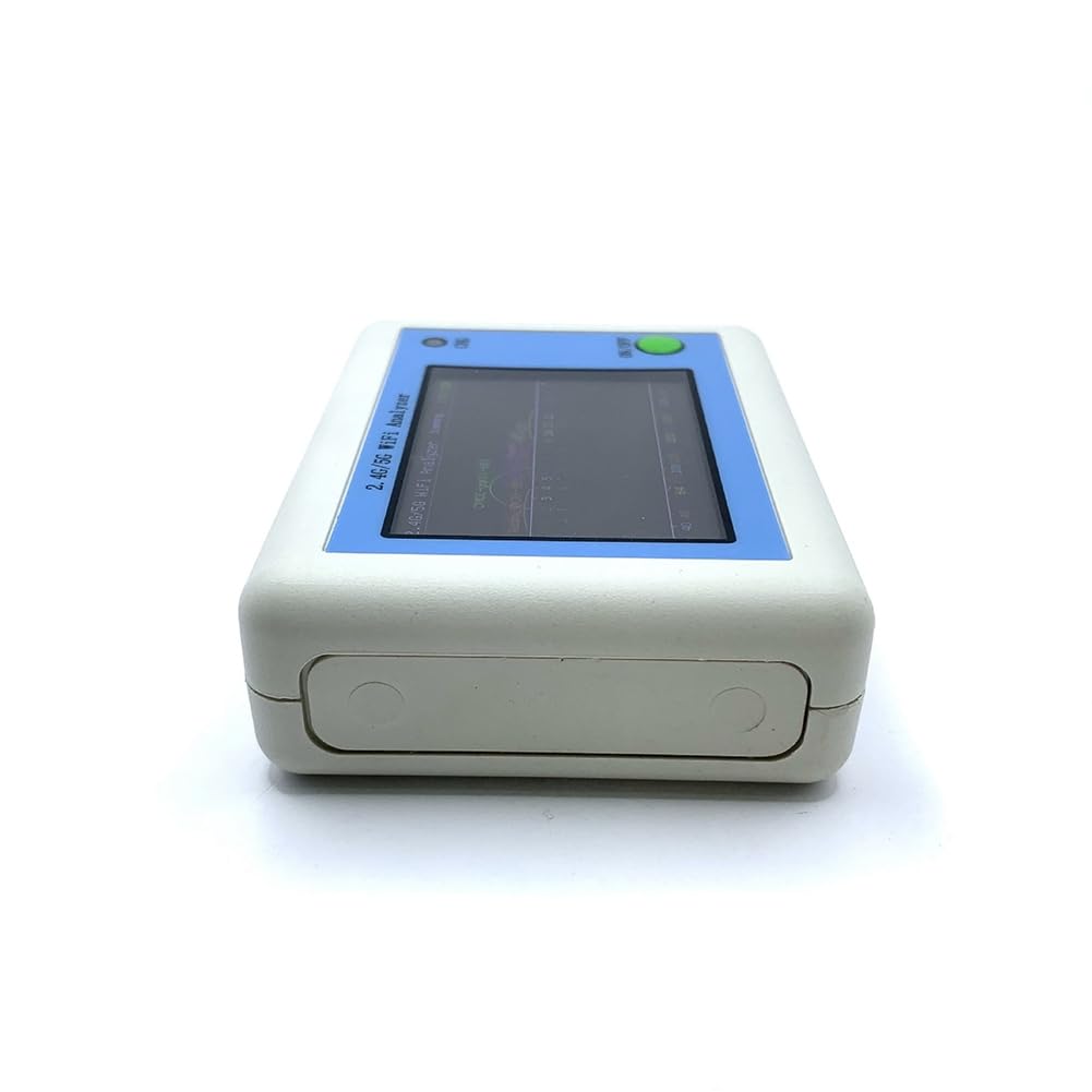 EscáNer de SeñAl WIFI 2.4G/5G Analizador de SeñAl WIFI Asistente de AdministracióN de Enrutador con Pantalla de 2,4 Pulgadas Probador de Cable de Red