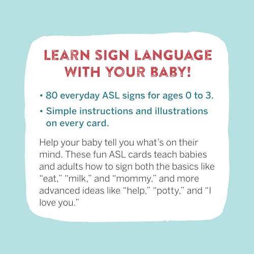 Callisto Kids Rockridge Press My First Baby Sign Language Flash Cards: Essential Asl Signs To Learn And Practice thumb #8
