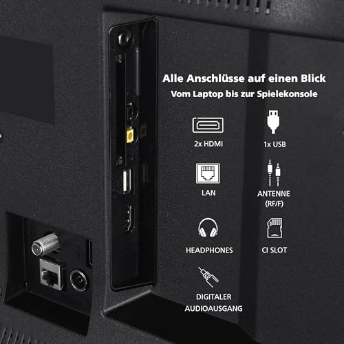 Toshiba Fernseher 24 Zoll Smart TV - VIDAA TV (HD LED TV, HDR, Triple-Tuner) 24WV3463DAZ – Bild 4