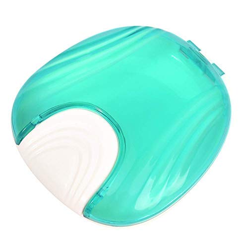 Y-Kelin Press-to-Open Retainer Case Retainer Container Partial Denture Box (Green)