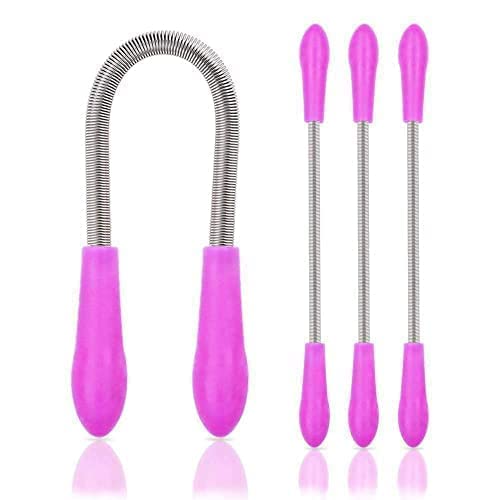 DK Creation Facial Hair Remover Spring Threading Tool Face Epilator for Women Chin Cheek Upper Lip Multi Color
