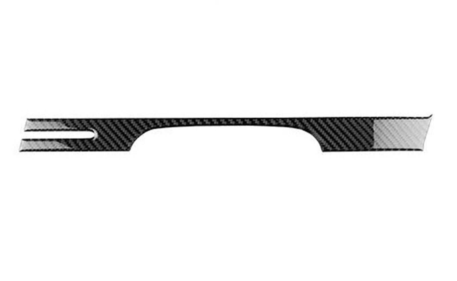 Ousduo For Rhd Black Carbon Real Soft Carbon Fiber Sticker For Kia For Sportage Nq5 2022 2023 2024 2025 Lhd Rhd Car Instrument Dashboard Panel Interior Trim Interior Decal Trim(For Rhd Black Carbon)