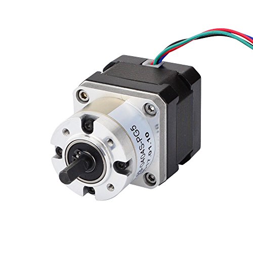 Moteur pas à pas Nema 17 5:1 couple élevé de 0,4A pour extrusion fluide en impression 3D