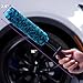 VIKING Wheel Brush, Wheel Cleaner and Barrel Brush, Teal, 16 inch x 2.4 inch