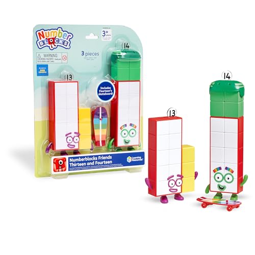 Learning Resources Numberblocks Thirteen And Fourteen Figures Ages 3+