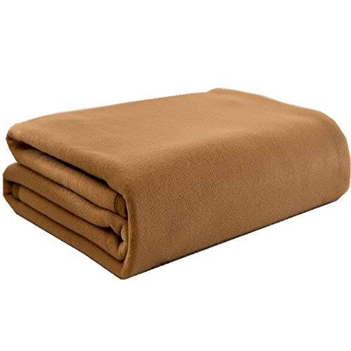 Couverture en pure laine vierge 150x200 cm plaid d'exception de 3 kg