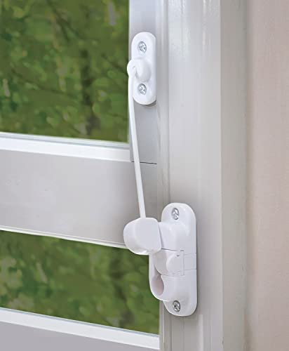 image for Dreambaby Breezz-Safe Keyless Sliding Window Restrictor Lock for Child