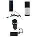 Produktbild Meres 3 in 1 Amazon Echo Zubehör Kit - 3M Verlängerung Kabelschnur + 1M USB Strom Ladekabel + Silikon Haut Abdeckung Fall für Amazon Echo (Schwarz)