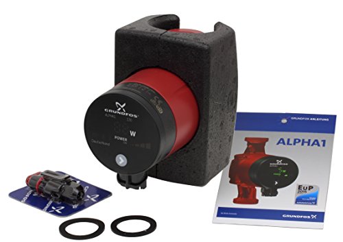 Preisvergleich Produktbild Grundfos Hocheffizienz-Umwälzpumpe Alpha1 25-40 130 mm