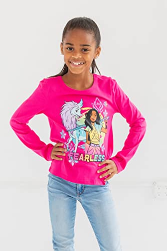 Disney Zombies Descendants Zed Addison Girls 2 Pack T-Shirts Little Kid to Big Kid2